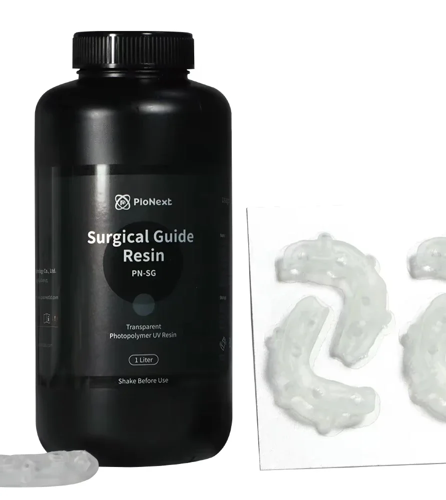 3D Printer Resin - LD 1000g 高精度・高曲げ強度の透明手術ガイド樹脂 3Dプリンター用（透明）A1/A2