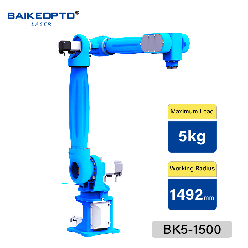 3D Printing Industry - BK5-1500耐荷重5KG自動産業用6軸ロボットアームマニピュレータ、3D溶接、切断、印刷、洗浄用ロボットアーム