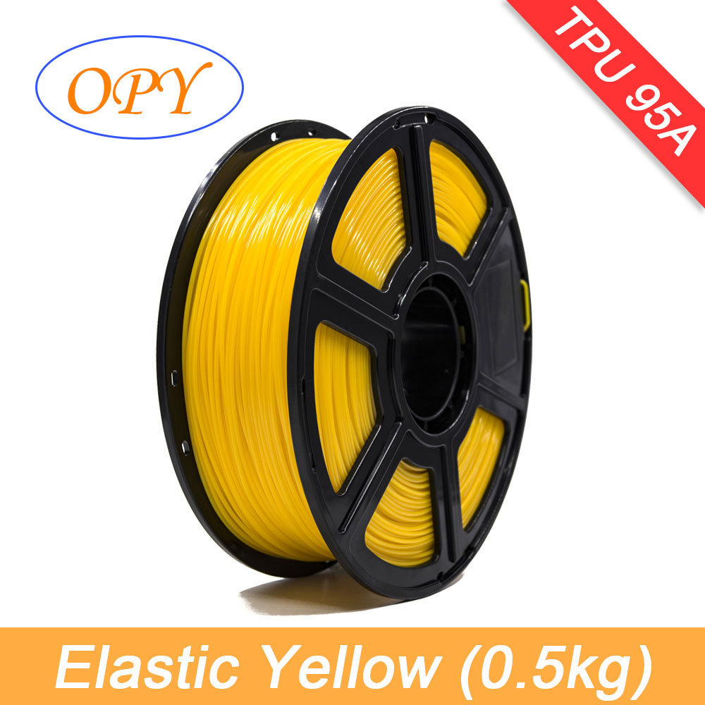 Tpu Flexible Filament - Opy-伸縮性のあるtpuフィラメント,柔軟な3dプリンター,1.75mm,0.5kg,10m,100g,ナチュラルブラック,レッド,グリーン,ブルー,イエロー