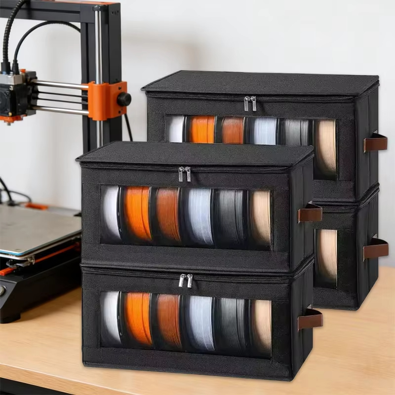 3D Printing Industry - フィラメント収納バッグ - 3Dプリンターフィラメント収納容器、家庭、オフィス、作業場用の3D印刷アクセサリーホルダーラック