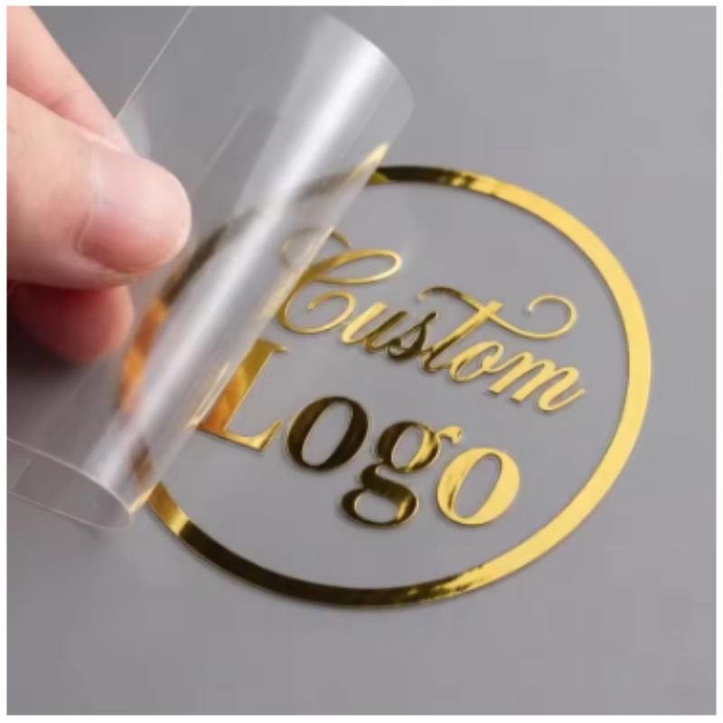 カスタム3Dゴールド転写ステッカー、シルバーメタルロゴ、DT - 3D Printing Logo のレビューと価格