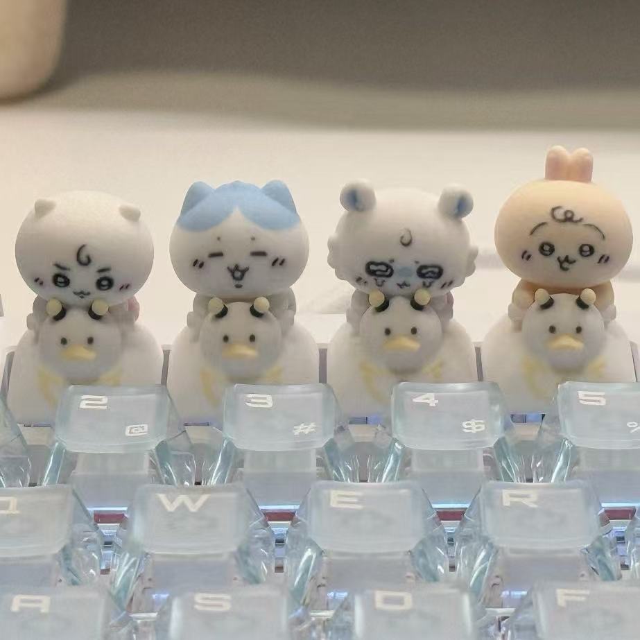 かわいいモモンガちいかわシリーズ Q バージョンキーキャップ - 3D Printing Keyboard のレビューと価格