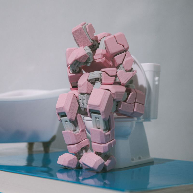 新型超可動多関節アクションドール 3Dプリント全身メカニカル - 3D Printing Action Figure のレビューと価格