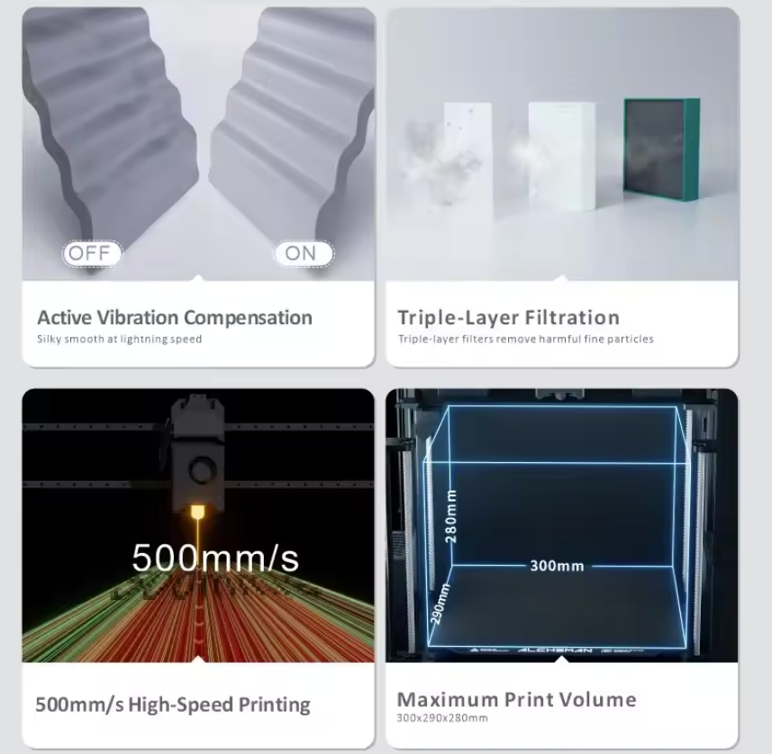多色対応の産業用デスクトップ型自動レベリング3Dプリンター。 - 3D Printing Industrial のレビューと価格