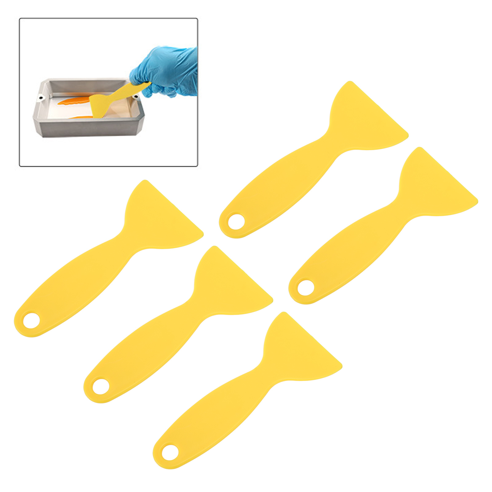 5個入りフレキシブル3Dプリンタースパチュラ – LCD/M - Print Removal Spatula のレビューと価格