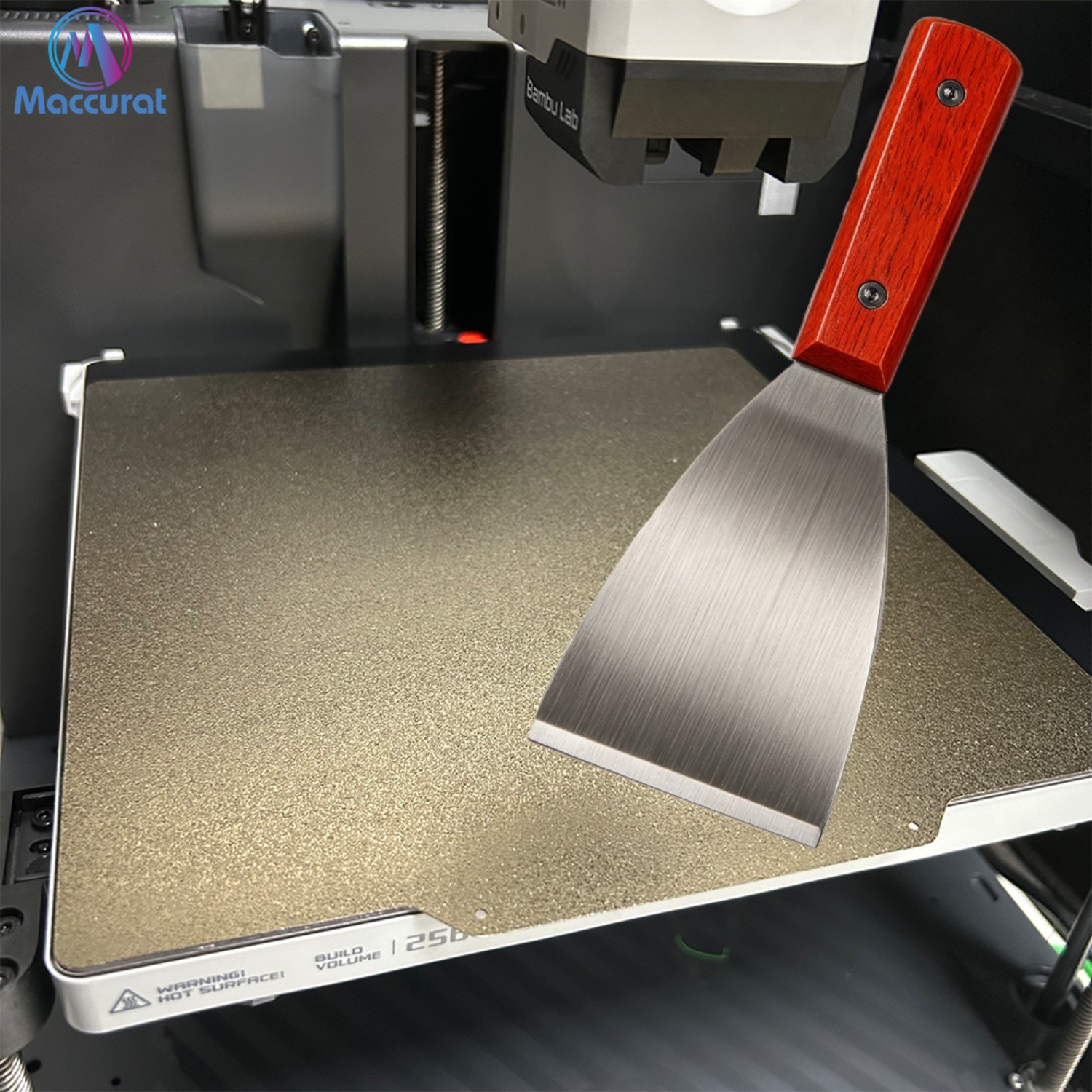 3Dプリンター用ホットベッド取り外しスパチュラツール スチー - Print Removal Spatula のレビューと価格