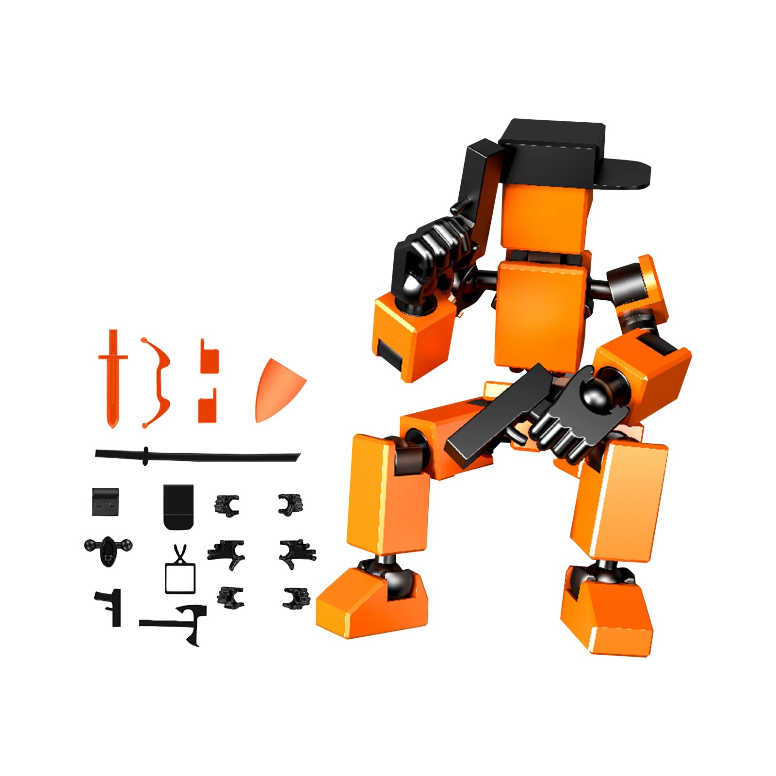 多関節モバイルシェイプシフトロボット、3Dプリントマネキン、 - 3D Printing Action Figure のレビューと価格