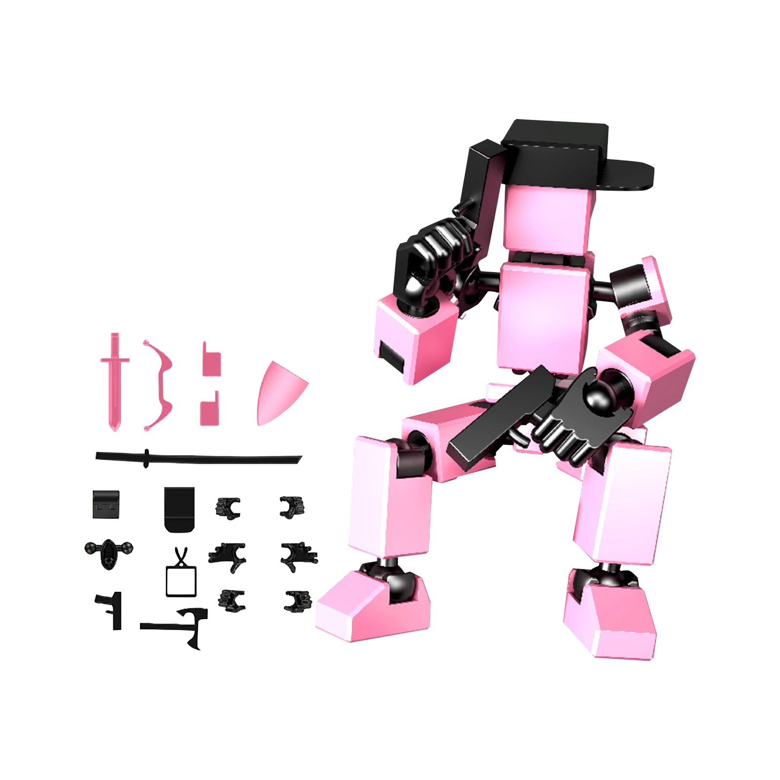 多関節モバイルシェイプシフトロボット、3Dプリントマネキン、 - 3D Printing Action Figure のレビューと価格