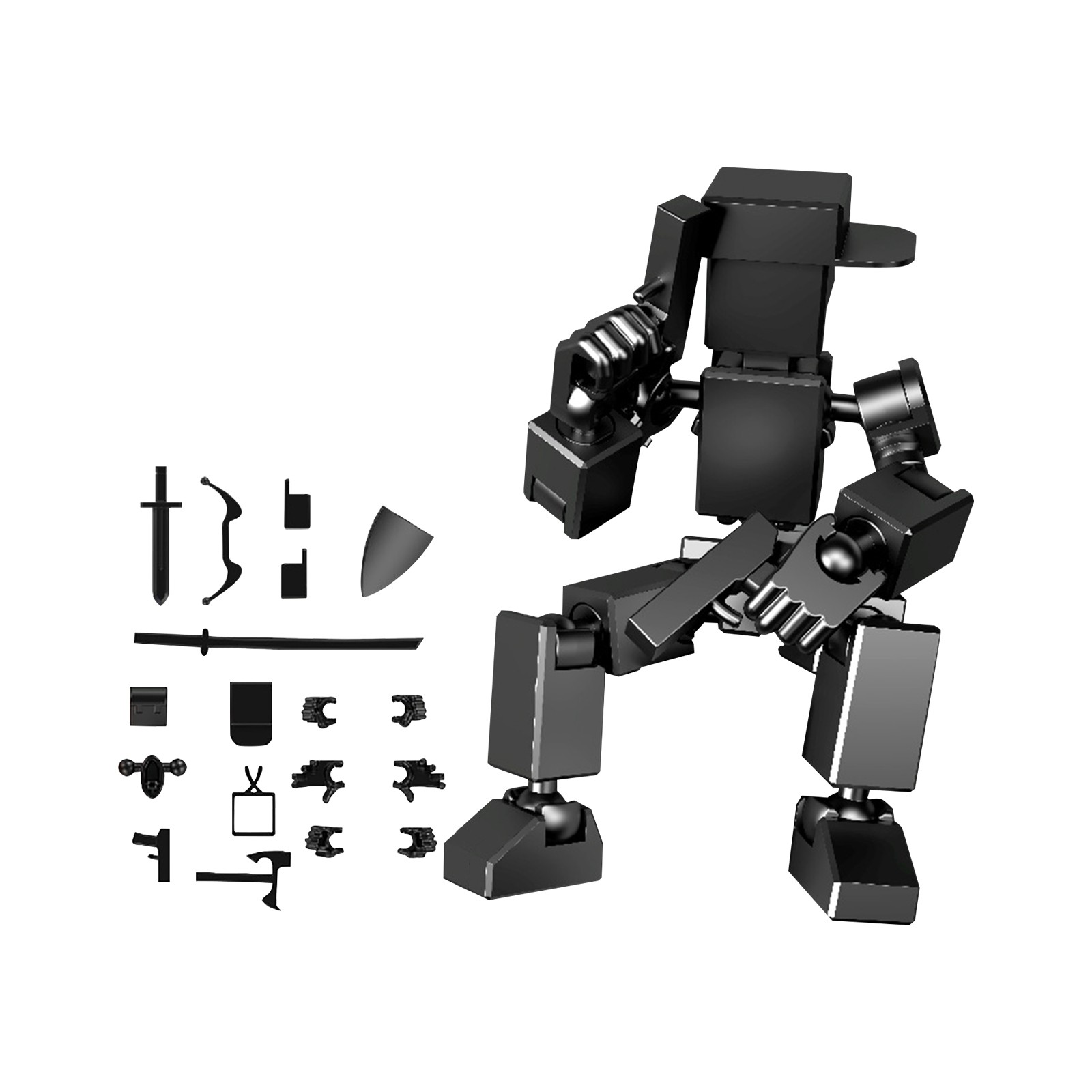 多関節モバイルシェイプシフトロボット、3Dプリントマネキン、 - 3D Printing Action Figure のレビューと価格