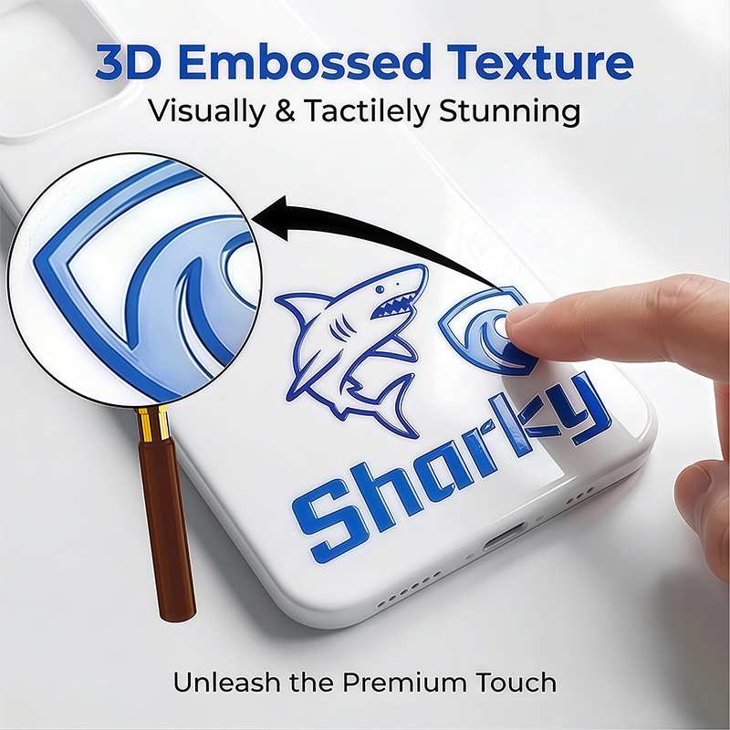 50枚入りパーソナライズステッカー ロゴカスタムステッカー  - 3D Printing Logo のレビューと価格