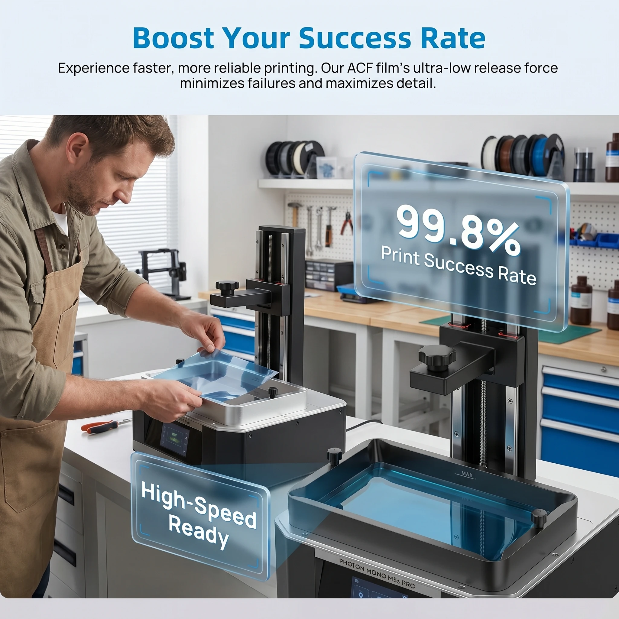 ANYCUBIC Photon Mono M7 Max M3 - 3D Printer Resin のレビューと価格