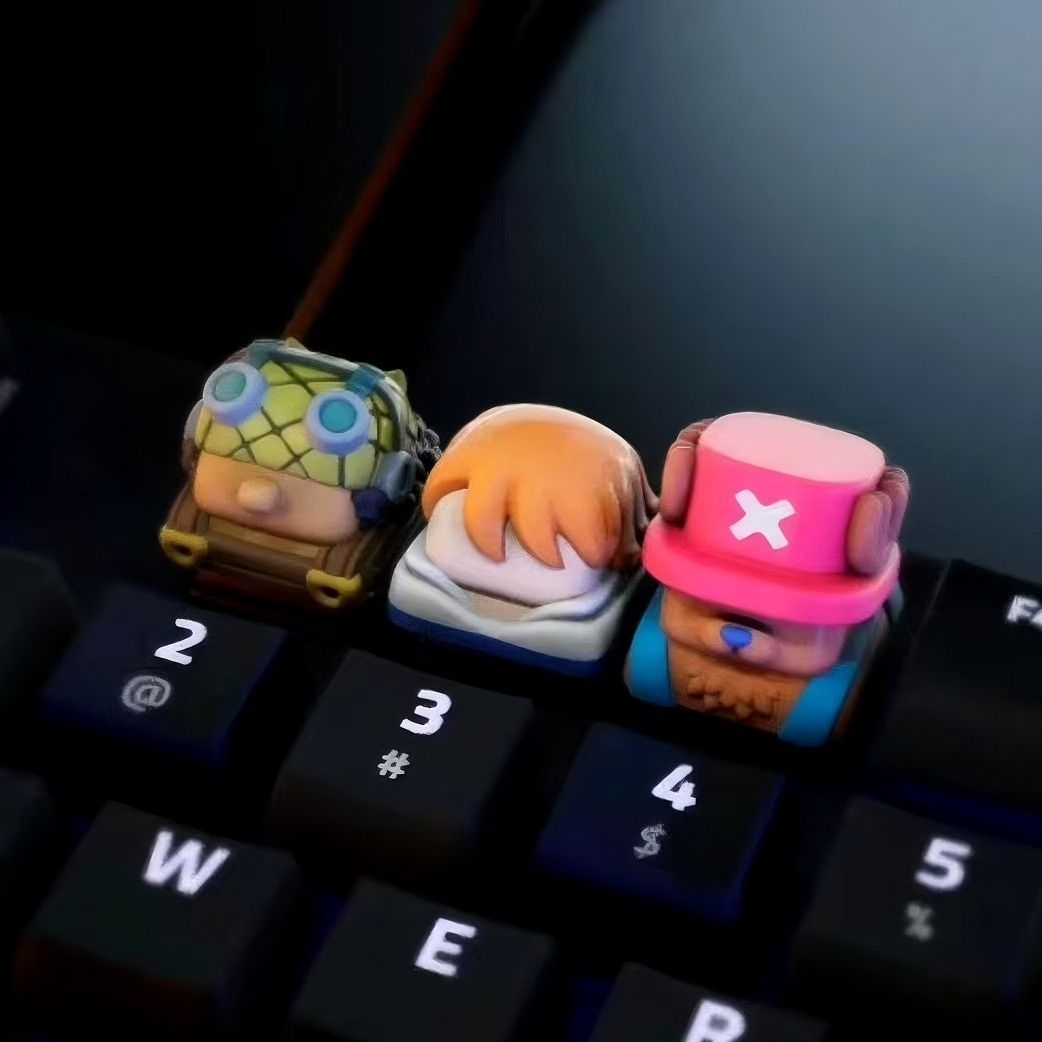ワンピース チョッパー ナミ アニメ 漫画 かわいい 3D  - 3D Printing Keyboard のレビューと価格
